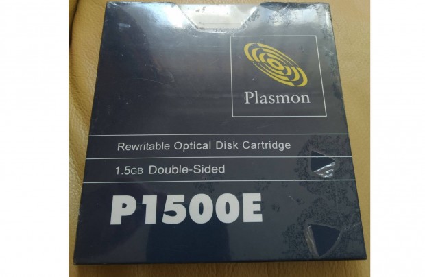 Új 1.5 GB-os ujraírható Plasmon MO lemez