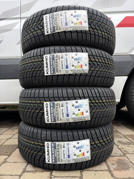 Új 205/55 r16  205/55r16 Kumho 4 évszakos gumi  2025
