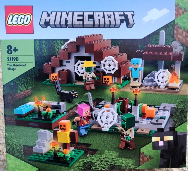 j 21190 LEGO Minecraft elhagyatott falu ptjtk ptkocka
