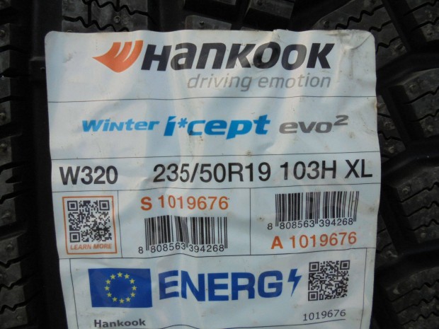 �j 235/50 R19" Hankook t�li gumi