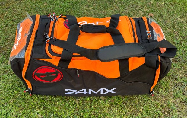 Új 24MX narancssárga/fekete enduro cross táska, sporttáska, utazótáska