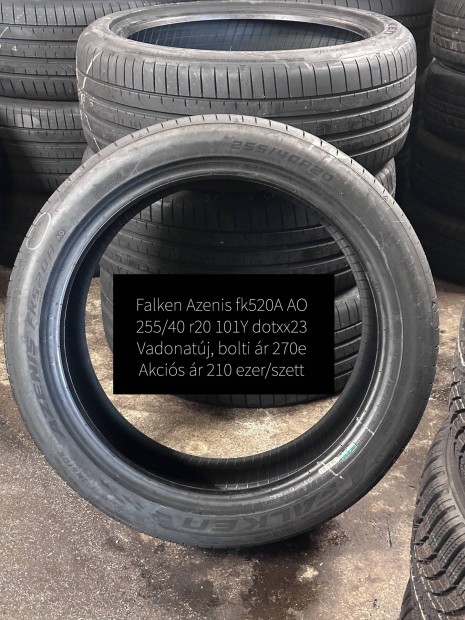 j 255/40 R20 Falken nyari gumi