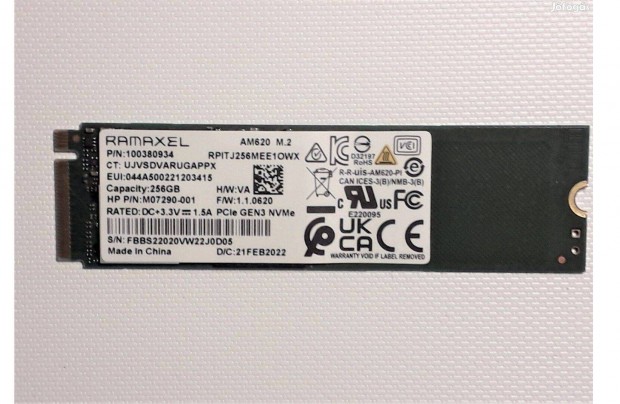 j 256GB M.2 Pcie Nvme SSD , Ramaxel