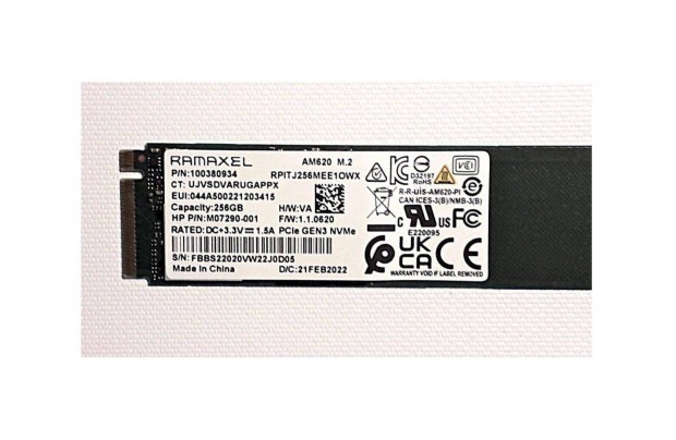 j 256GB M.2 Pcie Nvme SSD , Ramaxel