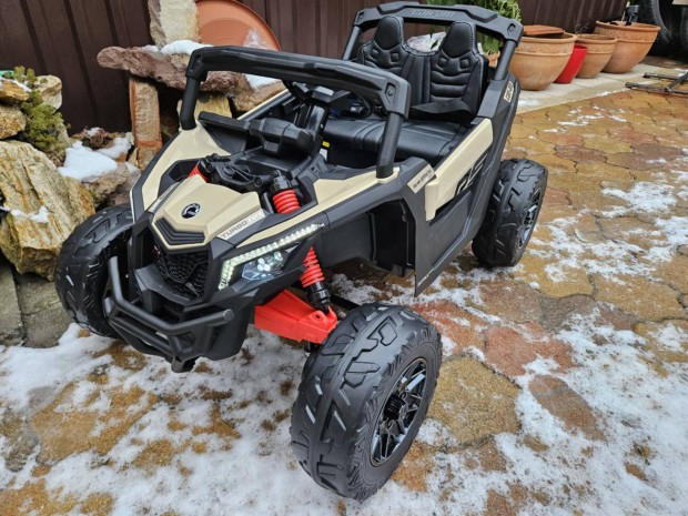 j 2 szemlyes 24V-os Can-Am Maveric elektromos buggy !!