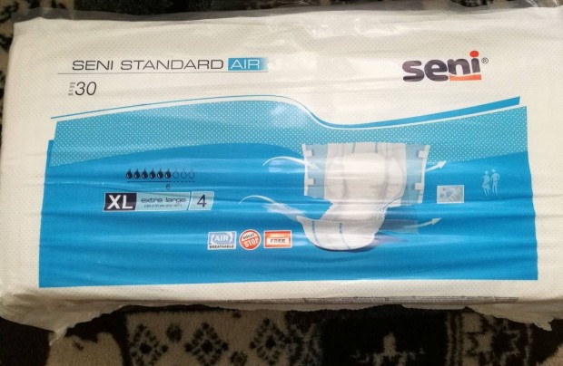j 30 darabos Sensi standard XL pelenka elad