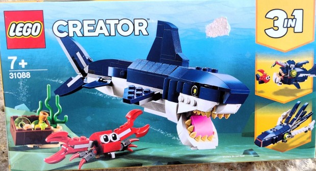 Új 31088 LEGO Creator cápa építőjáték építőkocka