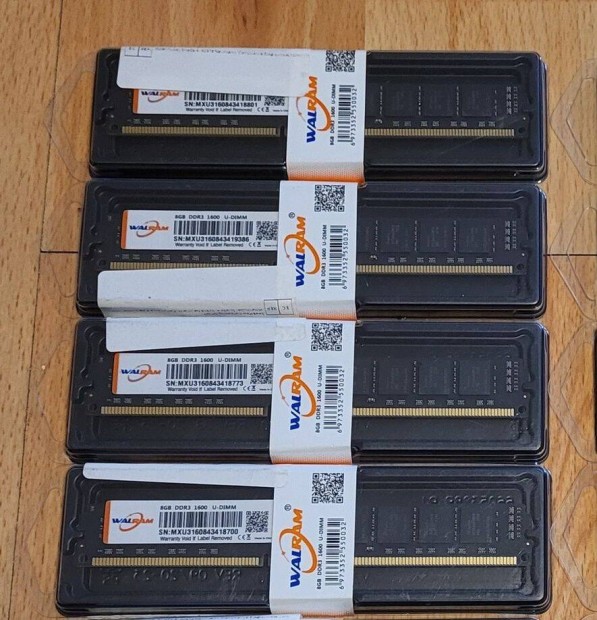 Uj 32Gb (4x8) DDR3 1600 mhz 1.5v ram kit