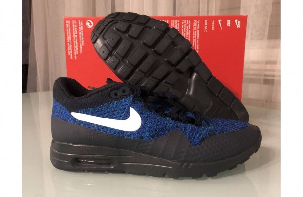 Új 38 24 cm Nike Air Max 1 Ultra Flyknit Womens Shoes Cipő Női Unisex