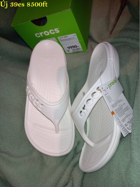 j 39-es Crocs ni fehr papucs, strandcip, 8500ft