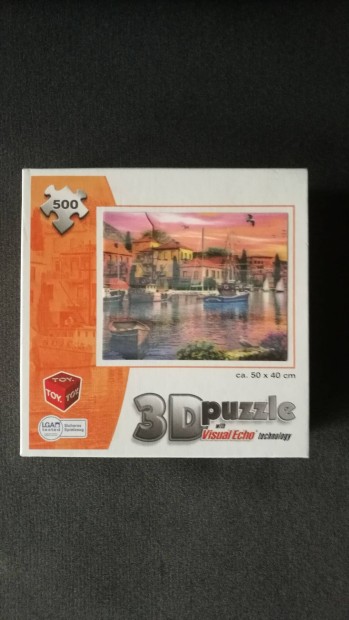 j 3D 500db-os puzzle dobozban kedvez ron elad.