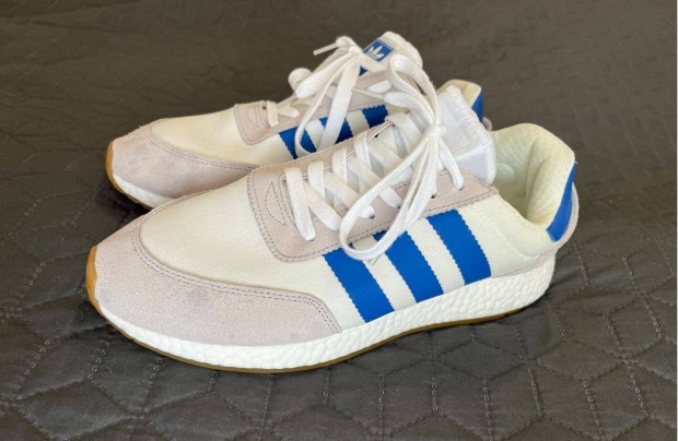 Uj 44 Adidas Iniki Cipo Feher Kek Szurke Ferfi Sneaker