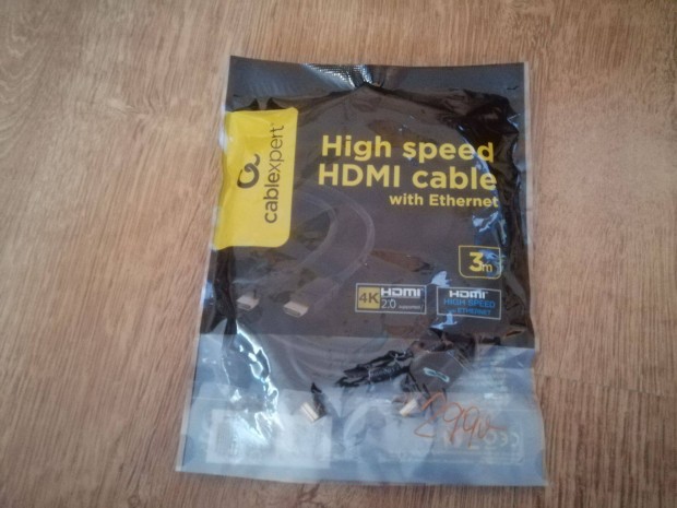 j 4K 2.0 HDMI High speed HDMI kbel 3 mter