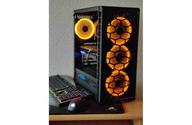 Új 4K I5 13400 Gamer Számítógép 32GB DDR5 1.0TB Rtx 3070TI 8GB 2Év GAR