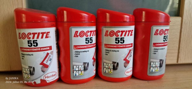 j 4db Loctite 55 menettmt teflon zsnr