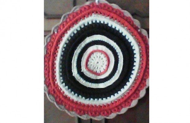 j 50 cm-es horgolt mandala mints falikp, v. sznyeg,ajndkozhat