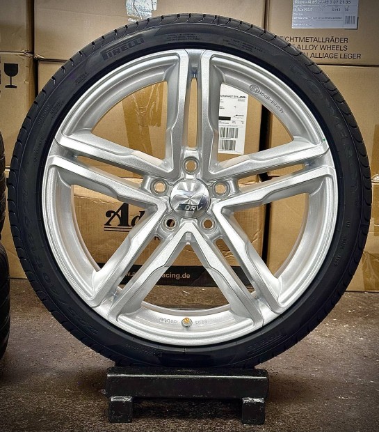 Új 5x112 18zol alufelnik 225/40 R18 új nyári gumikkal