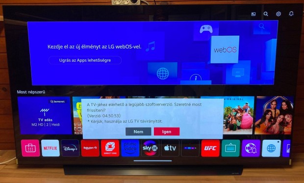 Új 65" 165 cm 120 Hz Gamer LG oled smart uhd 4K led tv , magic remote