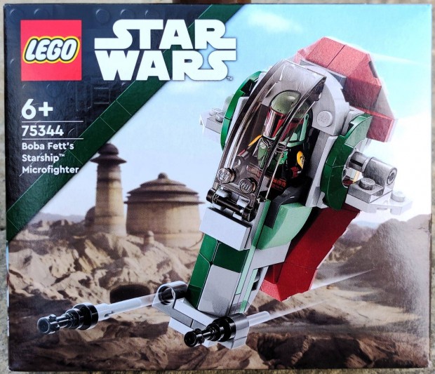 j 75344 LEGO Star Wars Boba Fett hajja ptjtk ptkocka