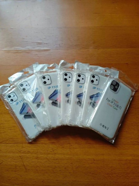 Új 7 DB Iphone 11 Szilikon tok Egyben