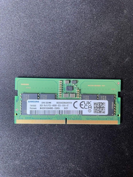 j 8 GB DDR5 4800 MHz Samsung Notebook (laptop) memria (RAM)