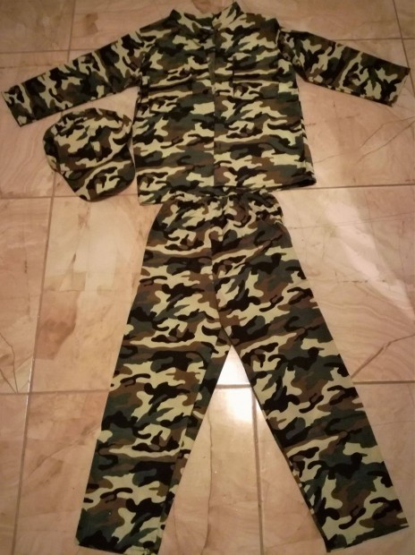 j 9 rszes katona gyerek jelmez katonai ruha