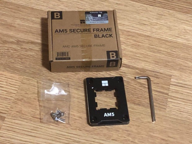 j AM5 AMD Secure Frame Black CPU Proci processzor elad !