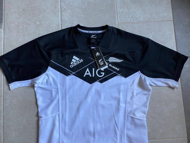 j Adidas All Blacks frfi rugby mez/rgbimez, XL