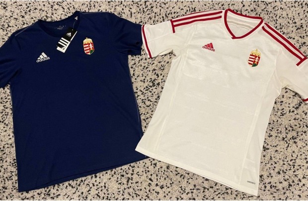 Új Adidas Magyarország póló & Adizero magyar válogatott mez szett 'M'
