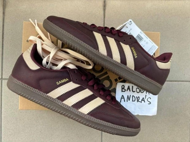 j Adidas Samba OG Maroon Crystal sand 42Eu-cip!