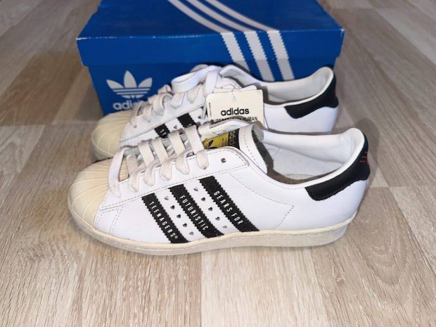 Új Adidas Superstar Human Made bőr cipő 37 1/3 -os