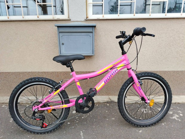 Új Adria Stiner 20" kislány pink kerékpár! (86)