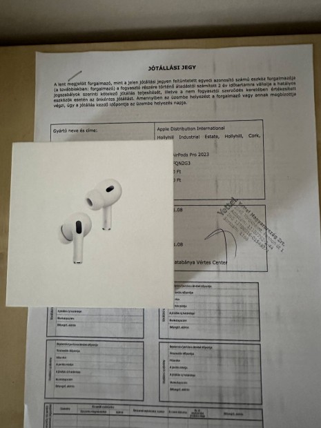 j Airpods Pro 2 USB-C Yettel vsrls! 2 v Apple garancia!