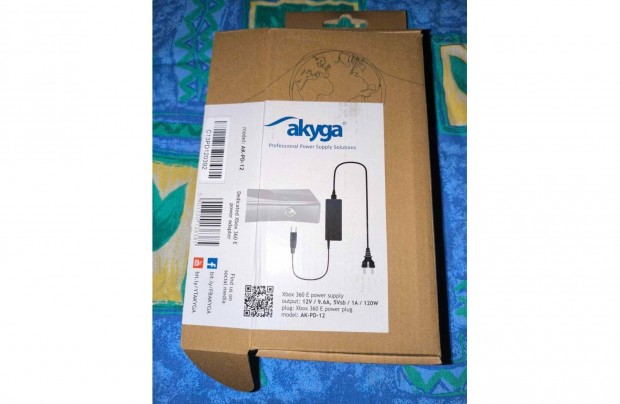 j Akyga AK-PD-12 Xbox 360E hlzati tlt adapter