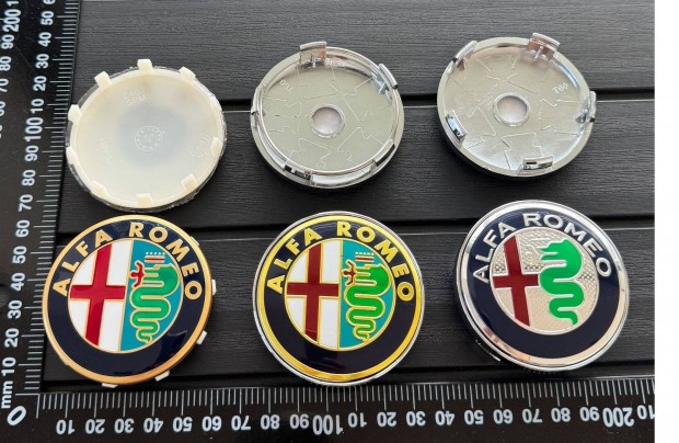 �j Alfa Romeo 60mm Alufelni Felni Kupak K�z�p Felnikupak Felnik�z�p