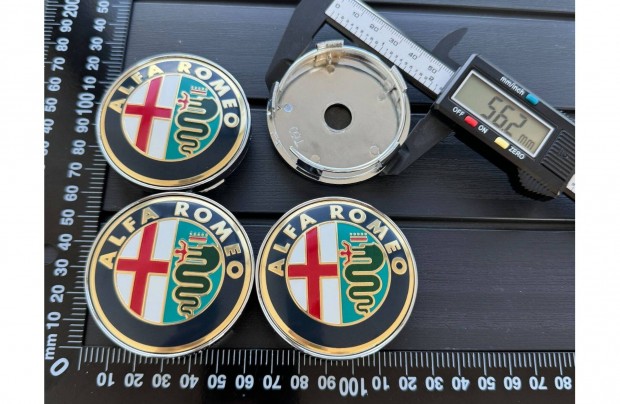 �j Alfa Romeo Alufelni Felni Kupak K�z�p Felnikupak Sapka Embl�ma