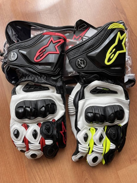 �j Alpinestars Gp Pro motoros hossz� keszty� -M-L-XL!