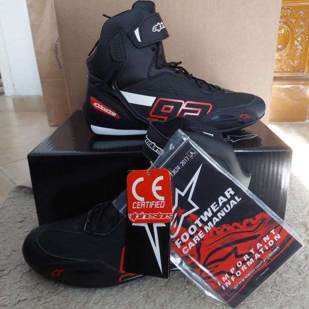 j Alpinestars csizma 45 mret