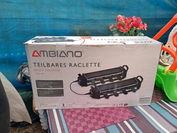 j Ambiano elektromos raklett grillezk 1200w