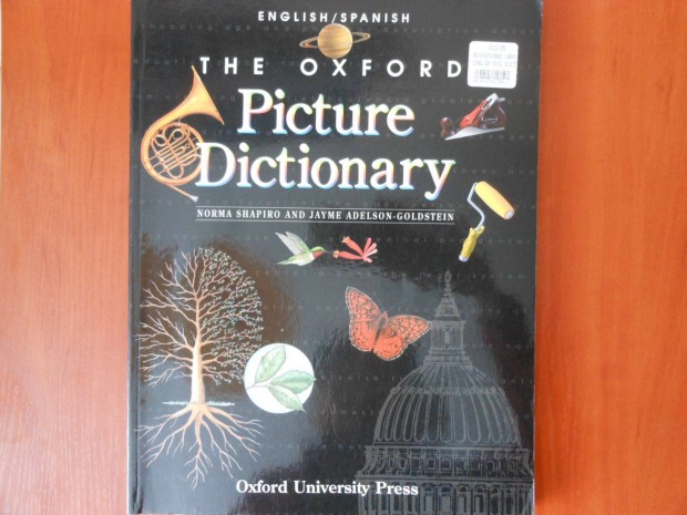 Új Angol-spanyol nyelvkönyv, English /Spanish The Oxford Pikture Dict