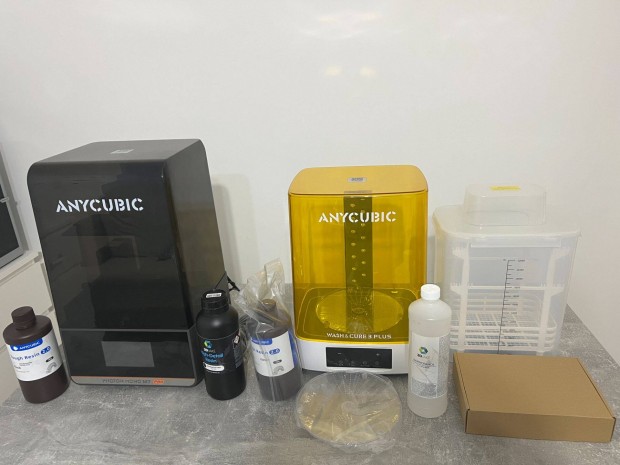 j Anycubic Wash & Cure 3 PLUS Mos-Kemnyt + Ajndk 2L IPA!