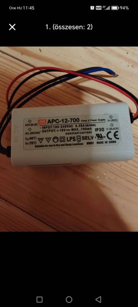 j Apc 12-700 tpegyseg