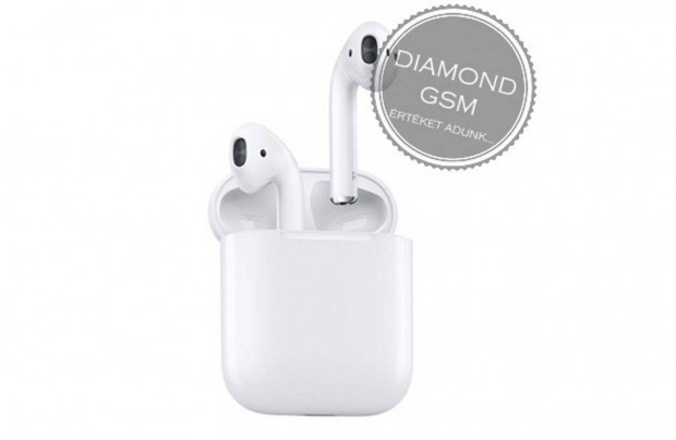 j Apple Airpods 2 , Vezetkes tlttokkal, forgalmazi