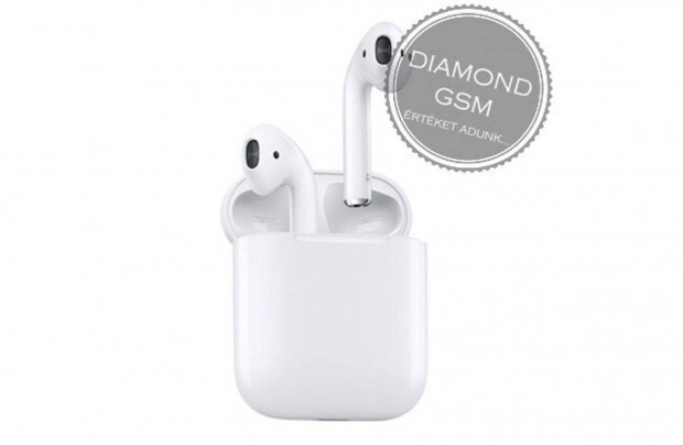 j Apple Airpods 2 , Vezetkes tlttokkal, forgalmazi jtllssal