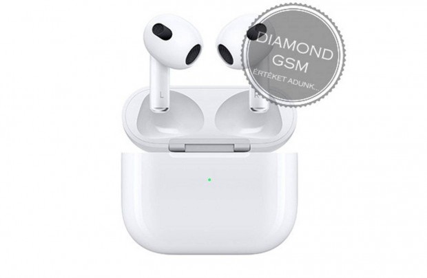 j Apple Airpods 3 Magsafe tlttokkal, forgalmazi