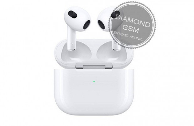 j Apple Airpods 3 Magsafe tlttokkal, forgalmazi