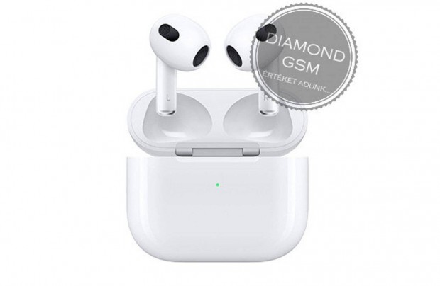 j Apple Airpods 3 Magsafe tlttokkal, forgalmazi