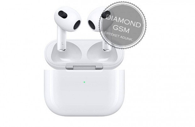 j Apple Airpods 3 Magsafe tlttokkal, forgalmazi