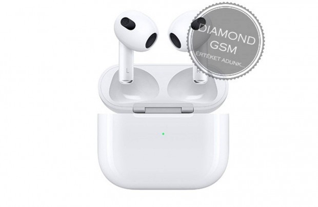 j Apple Airpods 3 Magsafe tlttokkal, forgalmazi jtllssal,