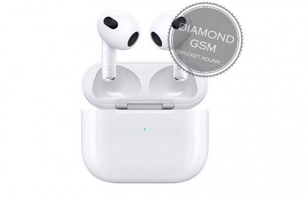 j Apple Airpods 3 Magsafe tlttokkal, forgalmazi jtllssal,